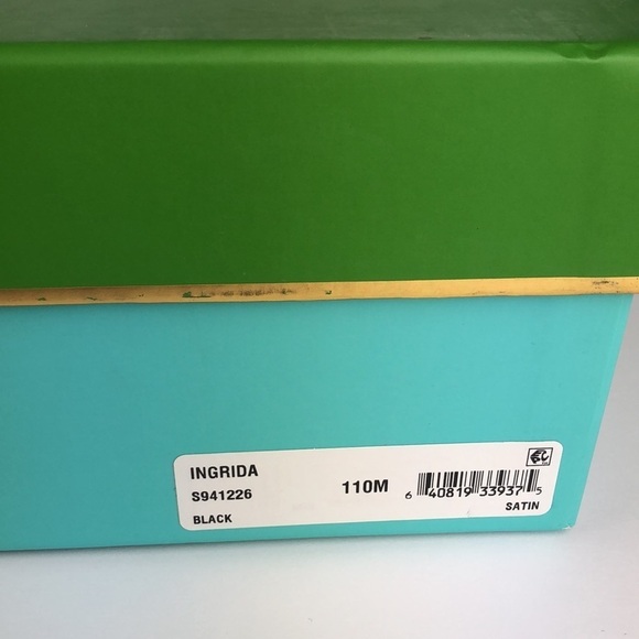 NEW Kate Spade Ingrida Black Sleek Stiletto Heels 11 - Picture 14 of 14